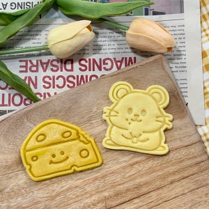치즈 생쥐 쿠키커터 쿠키틀 모양틀 홈베이킹 도구