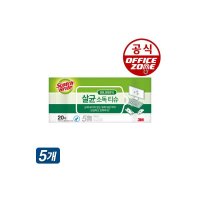 스카치브라이트 살균 소독티슈 20매 x 5팩 3M