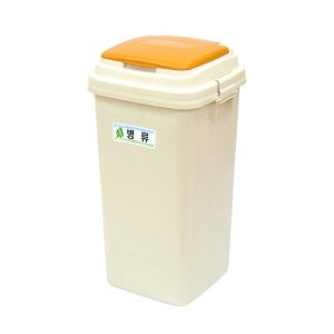 우림 리드휴지통 베이지 100L