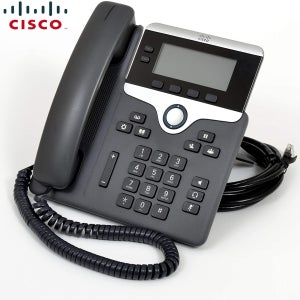 시스코 CP-7821-K9 PoE전원 사무실 IP전화기 키폰 은행 콜센터