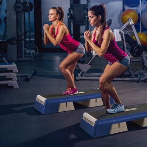 프로스펙스 3단 에어로빅스텝박스 클럽형 계단운동