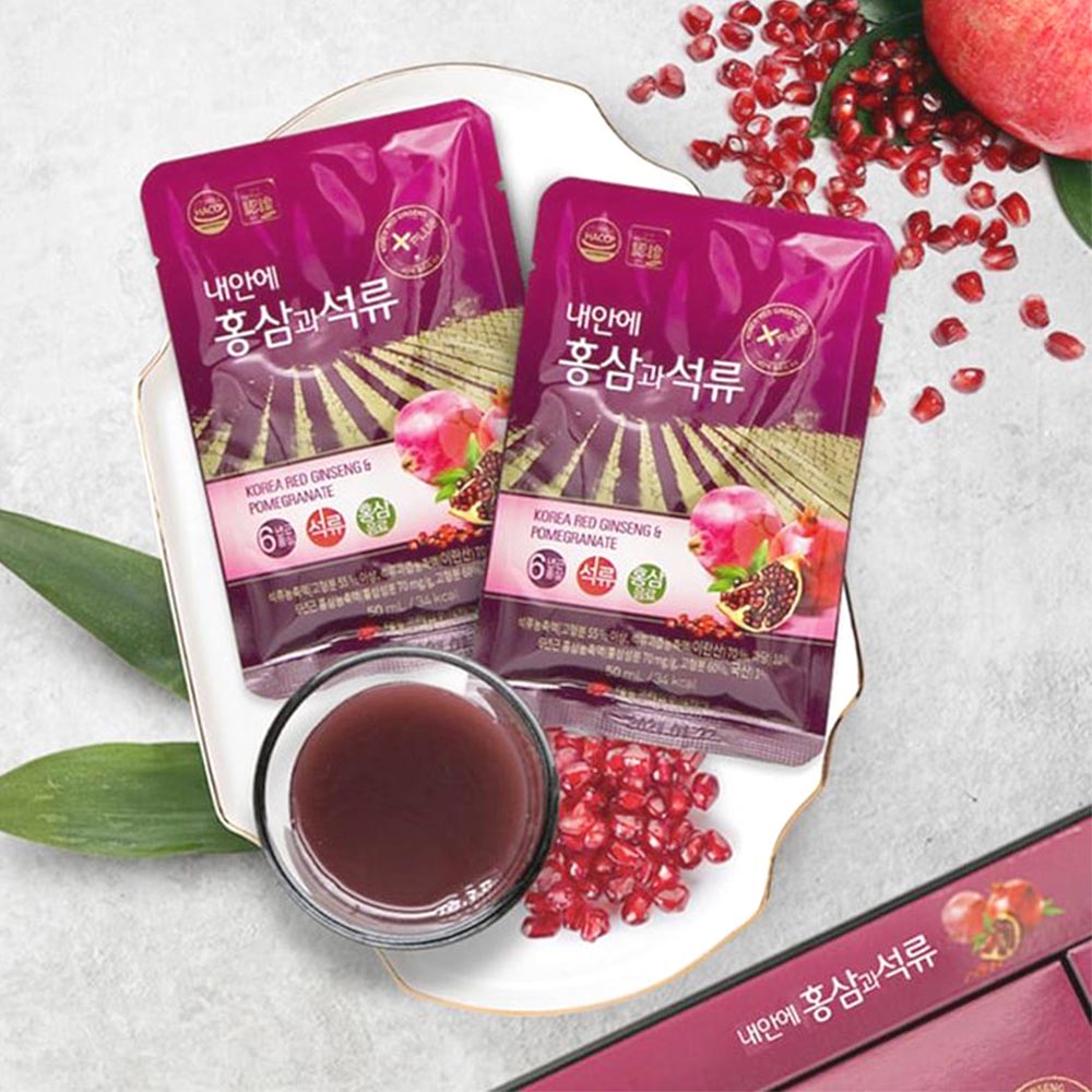 내안에 홍삼과 석류 30포 맥반석 <b>건조</b> 1개월분