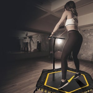 프로스펙스 접이식 육각 트램폴린 클럽형 손잡이