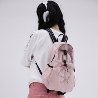 Ribbon Pink Backpack 리본 핑크 백팩 가방 데일리백 패션