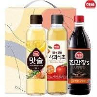 추석선물세트 명절 맛술 식초 간장 3종