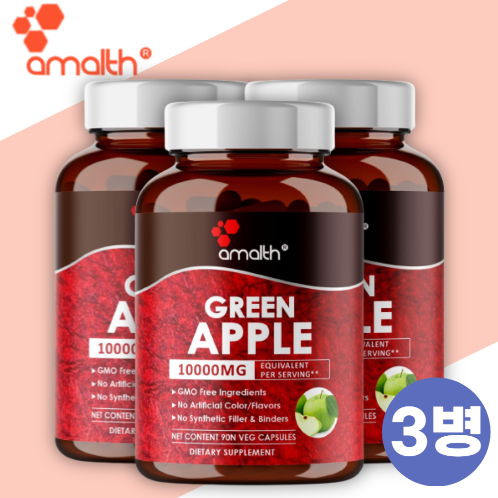 <b>풋사과추출물</b> 애플페논 10000mg 90정 3개