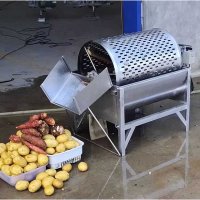 220V 감자 고구마 세척기 무우 농수산물 대용량 야채