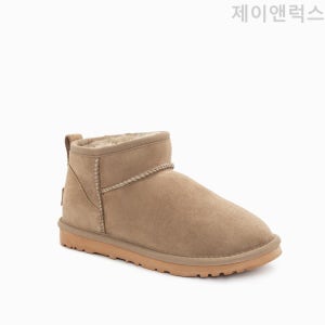 오즈웨어 어그 클래식 울트라 생활방수 호주 양털 양모 겨울 숏부츠 OB658 올리브