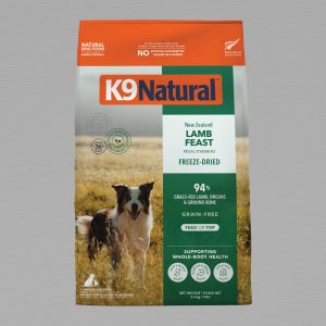 [동결건조 트릿 증정] k9 동결건조 강아지 사료 양고기, 3.6kg, 1개