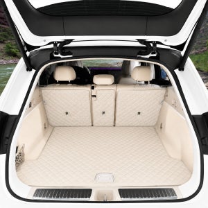 벤츠 EQE SUV 가죽 퀄팅 트렁크매트 차박용품 커버