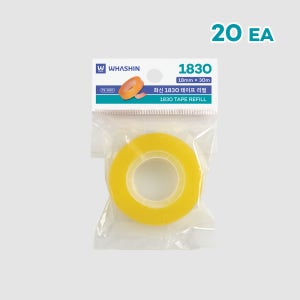 화신 다용도 테이프 1830 리필 / 18mm x 30m / 20개