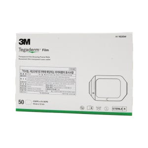 3M 테가덤 1626W 10cm x 12cm 50매 멸균 방수반창고 드레싱밴드 필름드레싱
