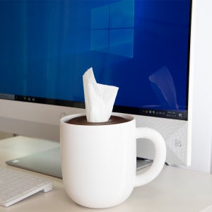 퀄리디자인 맥시머그 두루마리 휴지케이스 티슈 냅킨케이스