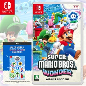 닌텐도 스위치 슈퍼 마리오 브라더스 원더 특전 마그넷
