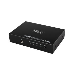 넥스트유 HDMI 4K 1대2 모니터 분배기 NEXT-0102SP4K