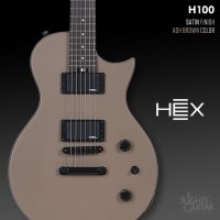 HEX H100 애쉬 브라운 / 헥스 레스폴 일렉기타 입문연습용