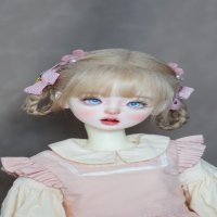 아웬가발 bjd6 포인트 4 포인트 인형 도너츠머리