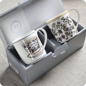 트위그뉴욕 해리티지 블룸 머그컵 2P 세트 포겟미낫