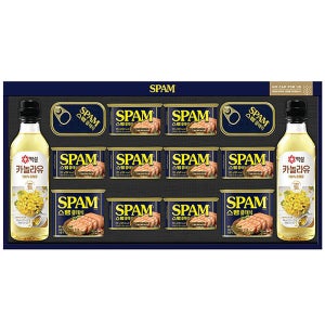 스팸선물세트 복합100호 1세트/아웃박스로 별도포장 최근제조 26년 설명절시즌 제조 최신형