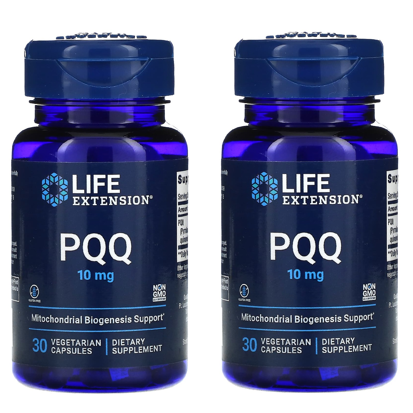 라이프익스텐션 PQQ 코큐텐 피큐큐 10mg 30정 2통