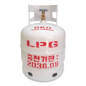 (152) 국산 8KG 가스통 LPG / 10kg 5kg 8키로 프로판 캠핑카 카라반