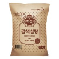 CJ제일제당 백설 갈색설탕 15kg