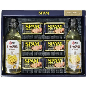 CJ 스팸 복합 1호 선물세트 (쇼핑백 포함) x 5개