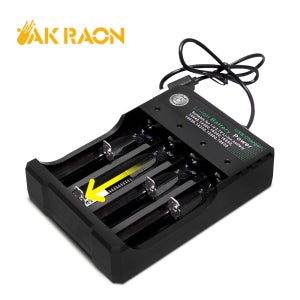 다중모델 리튬 전지 호환 리튬이온 배터리용 4슬롯 스마트 USB형 충전기