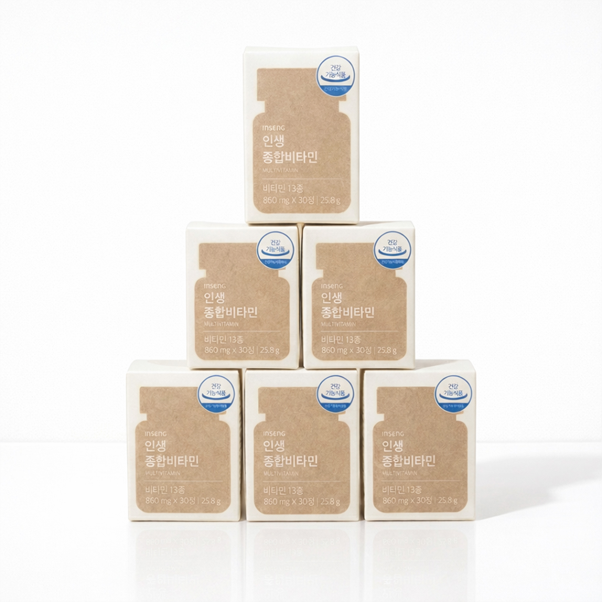 인생 종합비타민 30정, 6개