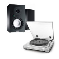 [Denon] 데논 DP-29F 턴테이블 + [MAGNAT] MULTIMONITOR 220 마그낫 멀티모니터220 블루투스 액티브 스피커 패키지