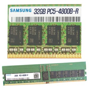 서버용 메모리 REG ECC 삼성 DDR5 32G 4800MHz 38400 서버 메모리 램