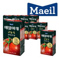 매일야채 고농축 토마토쥬스 하이코펜함유 125ML 24팩 꽈추형토마토주스