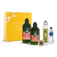 L’OCCITANE 록시땅 5종 올스타 샴푸 린스 바디로션 시어버터 핸드크림 선물 세트