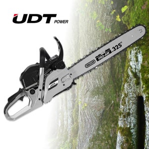 UDT 엔진톱 체인톱 전기톱 45cc 2사이클 가지치기 나무절단 450mm