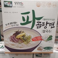 백제 일월풍면 파곰탕면 쌀국수 100g X 10