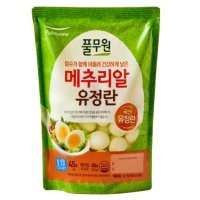 풀무원 깐 메추리알 유정란 아이간식 450g 우리가족반찬 건강한끼 식자재