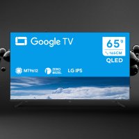 더함 스마트 65 QLED IPS 60Hz 구글 홈TV (NA651QLED) LG IPS패널 퀀텀닷 24년형 스마트TV