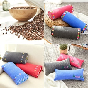 국내산 대한민국 메밀 베개 베게 기능성 숙면 일자목 목침 옆으로자는