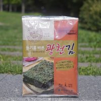 들기름 바른 광천김 조미 전장 구이 재래 김 25g 10봉