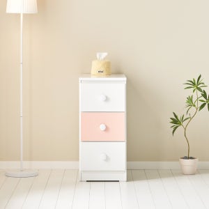 집무드 아미고 사무실 학생 책상 슬림 미니 3단서랍장 350