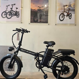 스카닉 M20 MAX 바팡모터 850W 고출력 접이식 전기자전거 48V 10Ah 블랙 50.8cm(20인치)