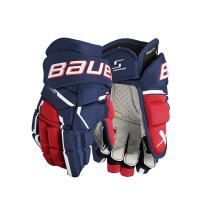 BAUER SUPREME MACH GLOVES - INTERMEDIATE / NRW 바우어 아이스하키 슈프림 마하 글러브 장갑 용품