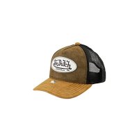 Von Dutch 메쉬 캡 Trucker 모자 보스턴 브라운 블랙