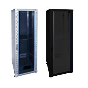 마하링크 ML-H1600 32U H1600 D750 W600 슬림너트 강화유리 허브랙 통신랙