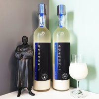 독립군막걸리 블루 2병 8.3% 500ml 무아스파탐 프리미엄 명품 수제막걸리 명절선물