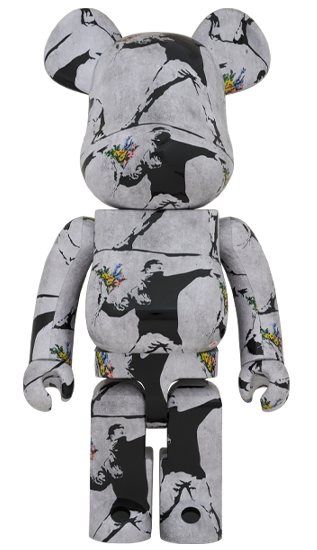메디콤 토이 BE@RBRICK 1000% 뱅크시 플라워 바머 (Medicom Toy BE@RBRICK 1000% Banksy Flower Bomber)