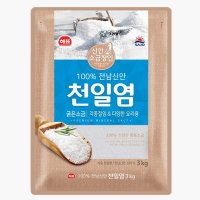 해표 천일염 3kg x 3개 간수뺀 신안 굵은소금