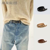 오라리 가죽 벨트 LEATHER BELT 23AW