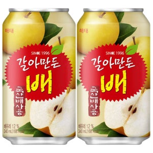갈아만든배340ml 24캔