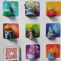 엘리멘탈 맥도날드 해피밀토이 8종 (elemental mcdonald happy meal toys )